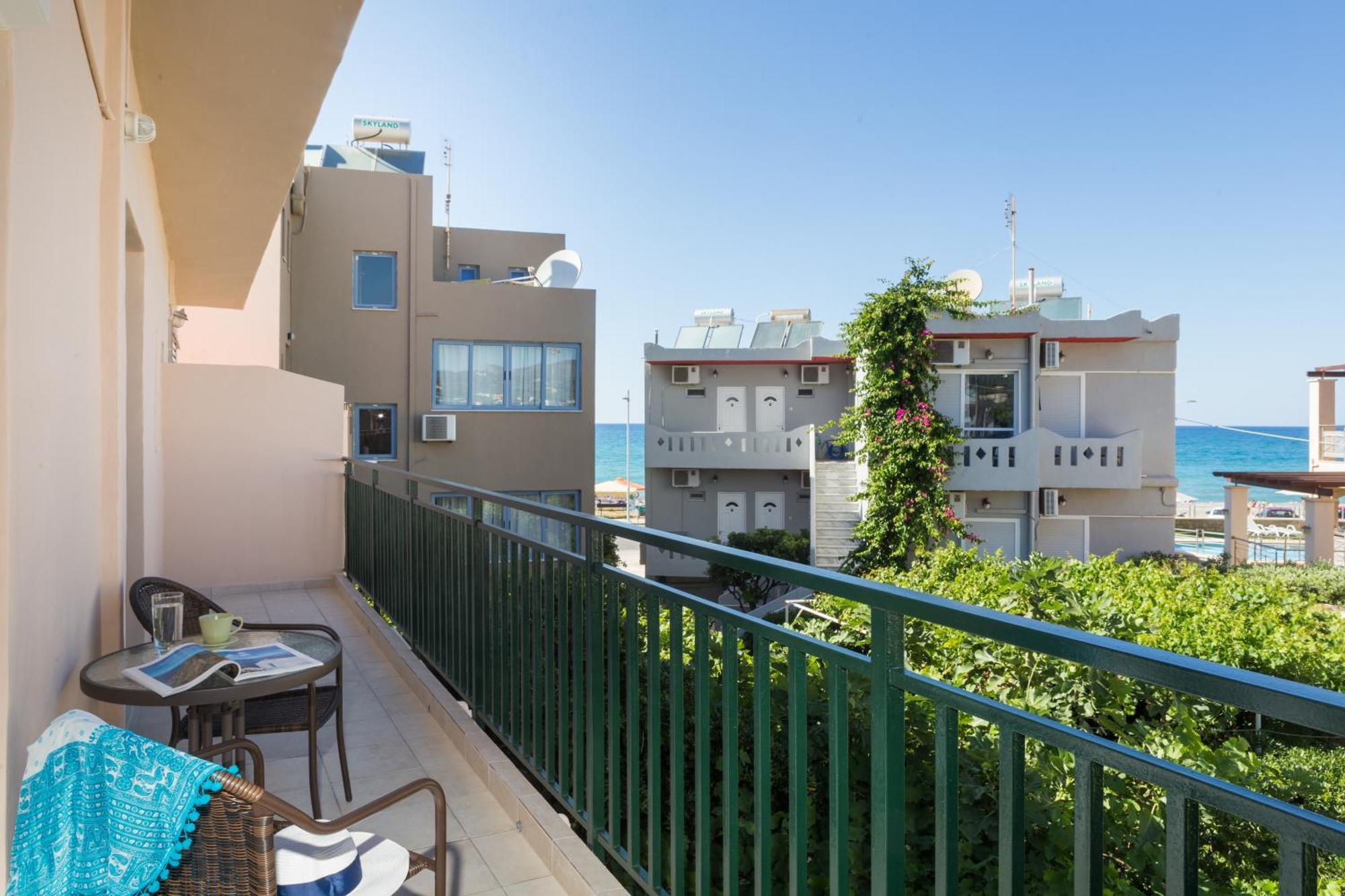 Anemi Blue Apt, Suitable Up To 4, Near The Beach! Retimno Zewnętrze zdjęcie